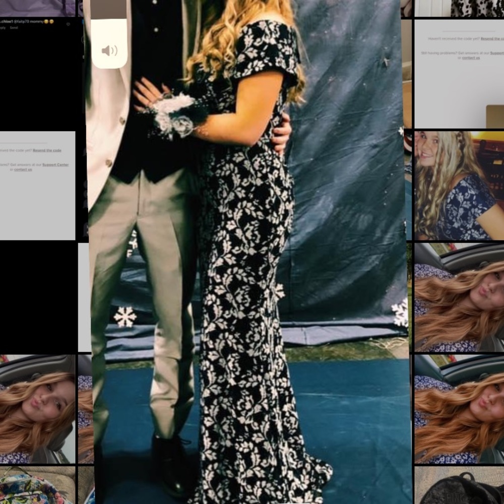 Betsy adam off the shoulder prom dress